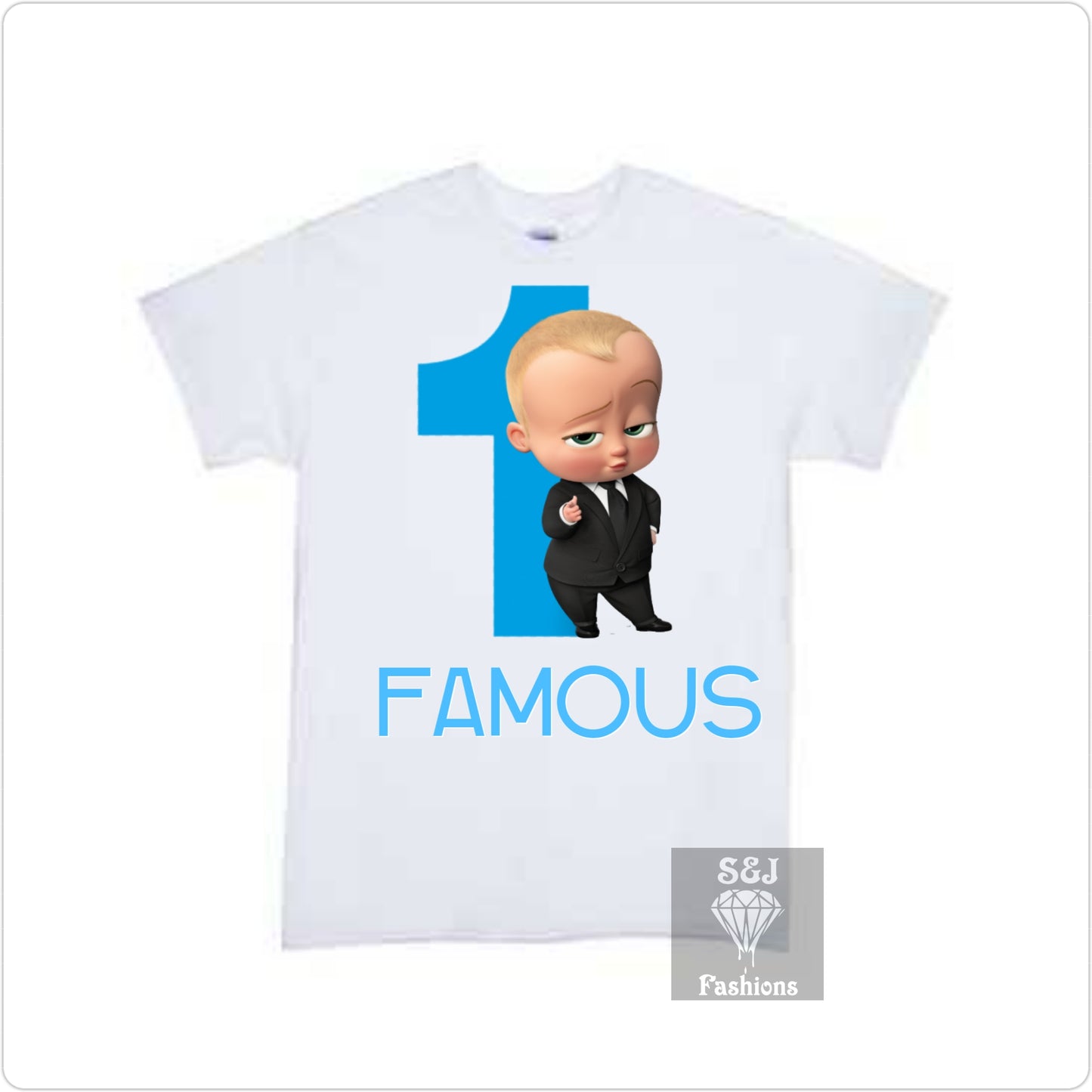 Boss Baby Birthday Girls Shirt Boys Shirt Ladies Shirt Mens Shirt Kids Adult