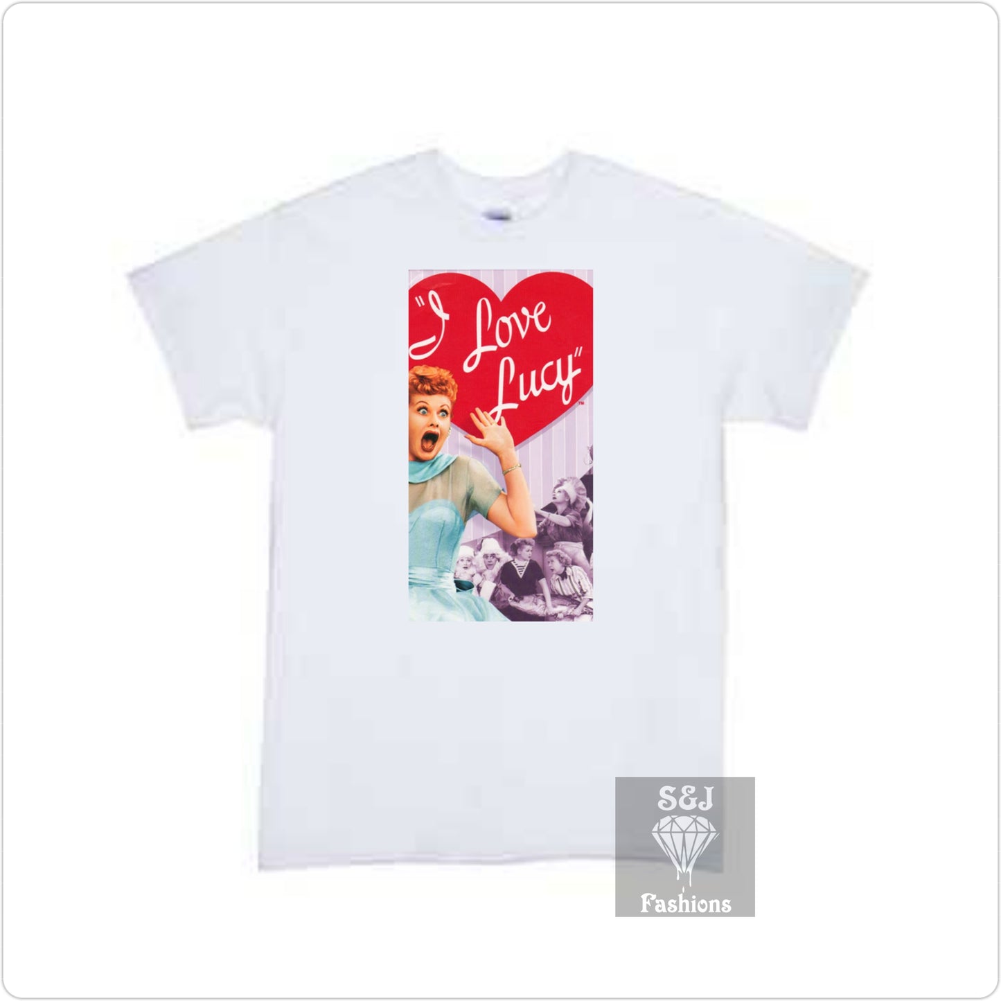 I Love Lucy Boys Shirt Girls Shirt Ladies Shirt Mens Shirt