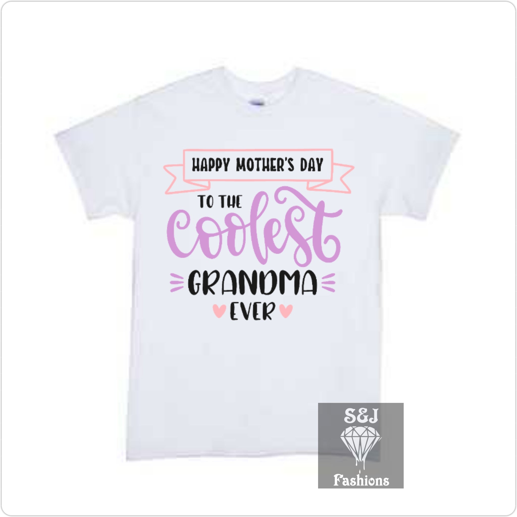 Happy Mother's Day to the Coolest Grandma Ever Girls Shirt