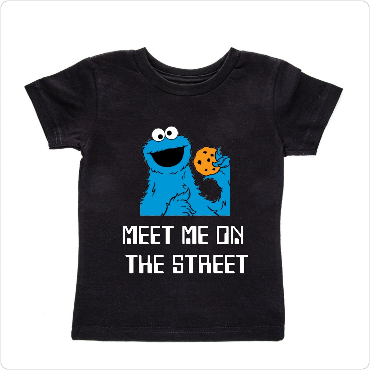 Cookie Monster Sesame Street Boys Shirt Girls Shirt Ladies Shirt Mens Shirt