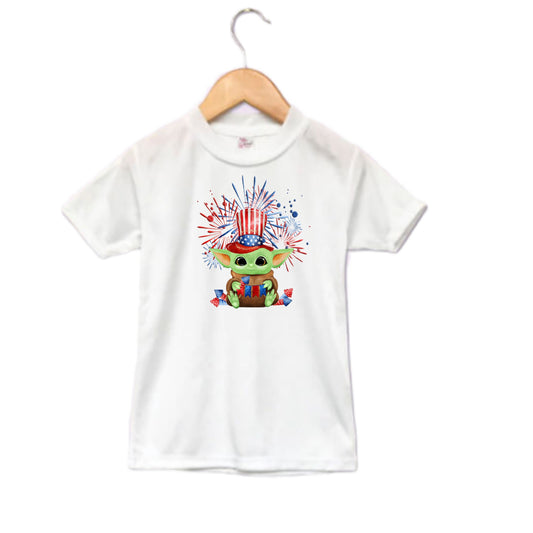 Yoda 4th of July Boys Shirt Girls Shirt