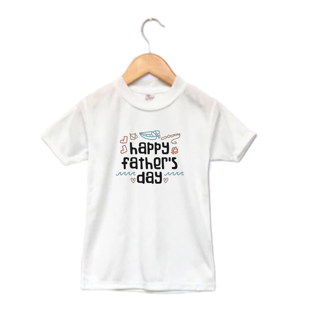 Happy First Father's Day Boys Shirt Girls Shirt