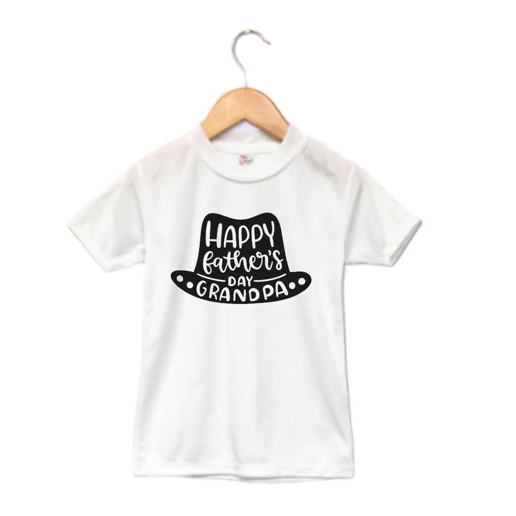 Happy Father's Day Grandpa Boys Shirt Girls Shirt