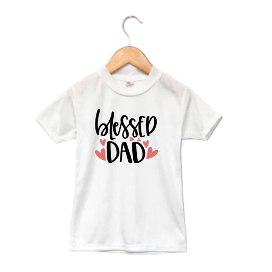 Blessed Dad Father's Day Girls Shirt