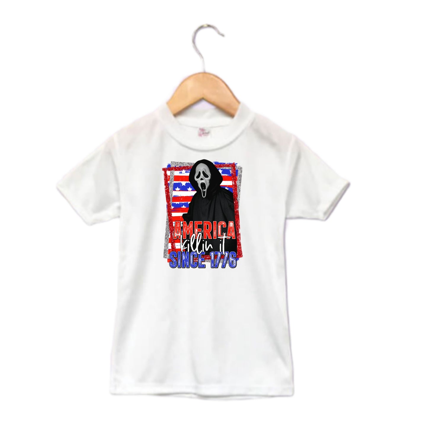 America Killin It 4th of July Girls Shirt Boys Shirt