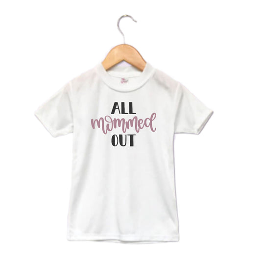 All mommed Out Ladies Shirt
