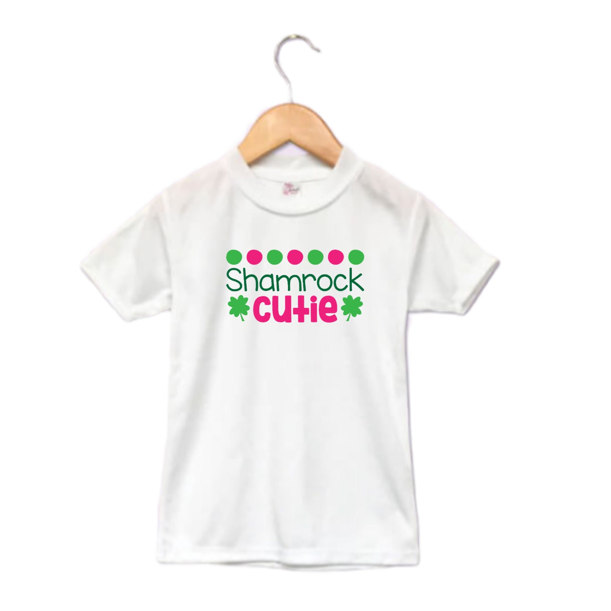 Shamrock Cutie St. Patrick's Girls Shirt