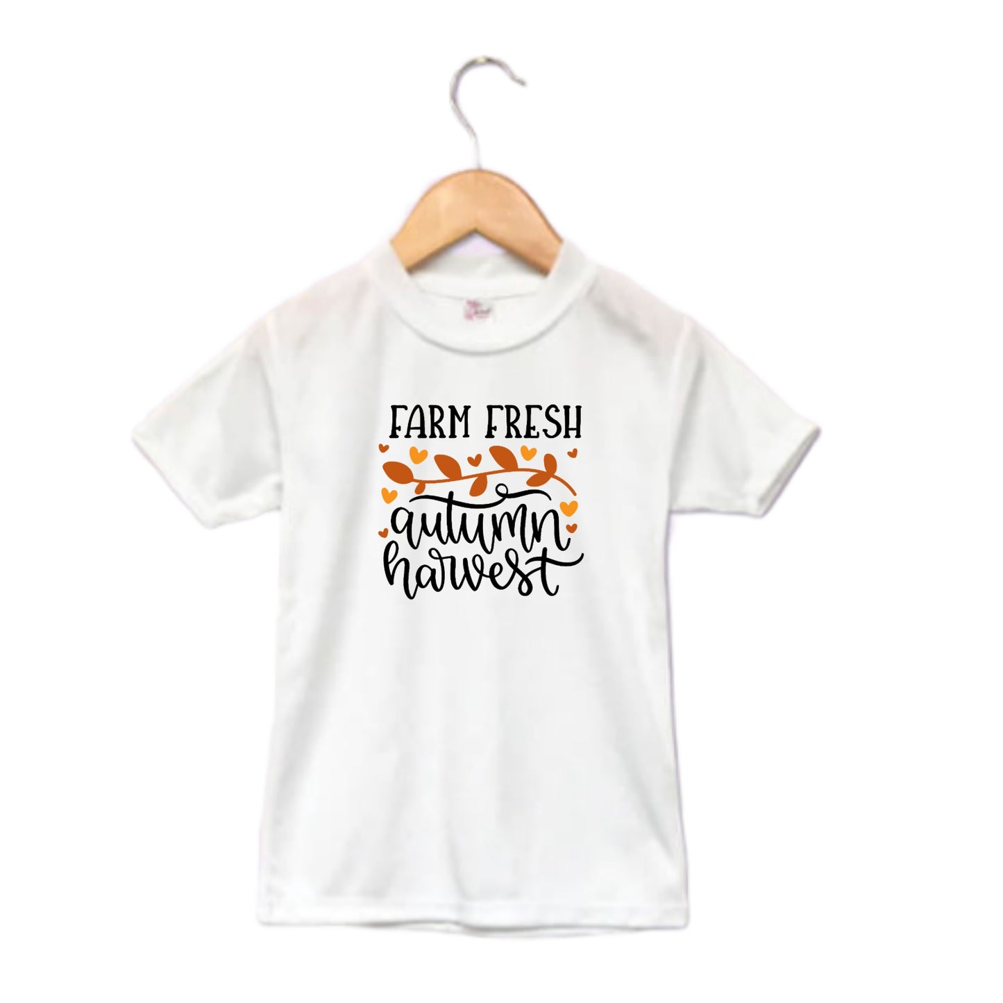 Farm fresh autumn harvest Girls Shirts Boys Shirt Fall