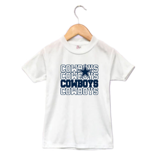 Cowboys NFL Football Boys Shirt Girls Shirt Ladies Shirt Mens Shirt