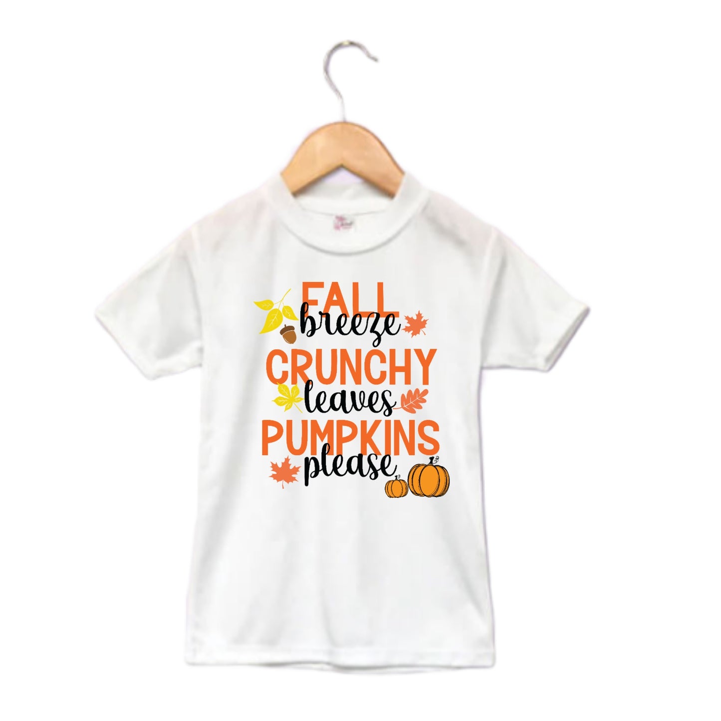 Fall Breeze Girls Shirt Ladies Shirt Boys Shirt