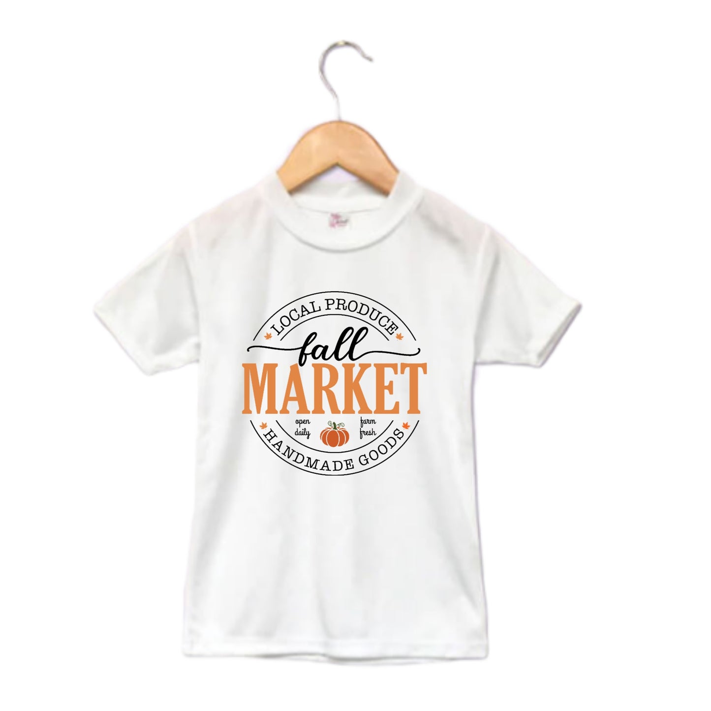 Fall Market Girls Shirt Ladies Shirt Boys Shirt