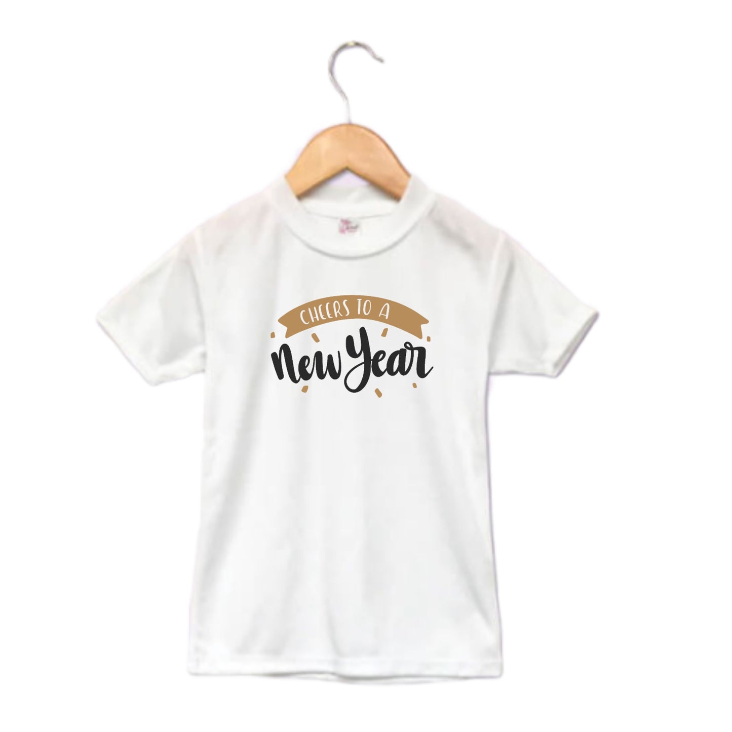 Cheers To The New Year Girls Shirt Boys Shirt