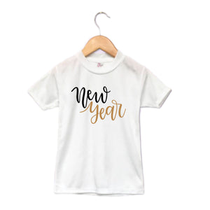 New Year Girls Shirt Boys Shirt