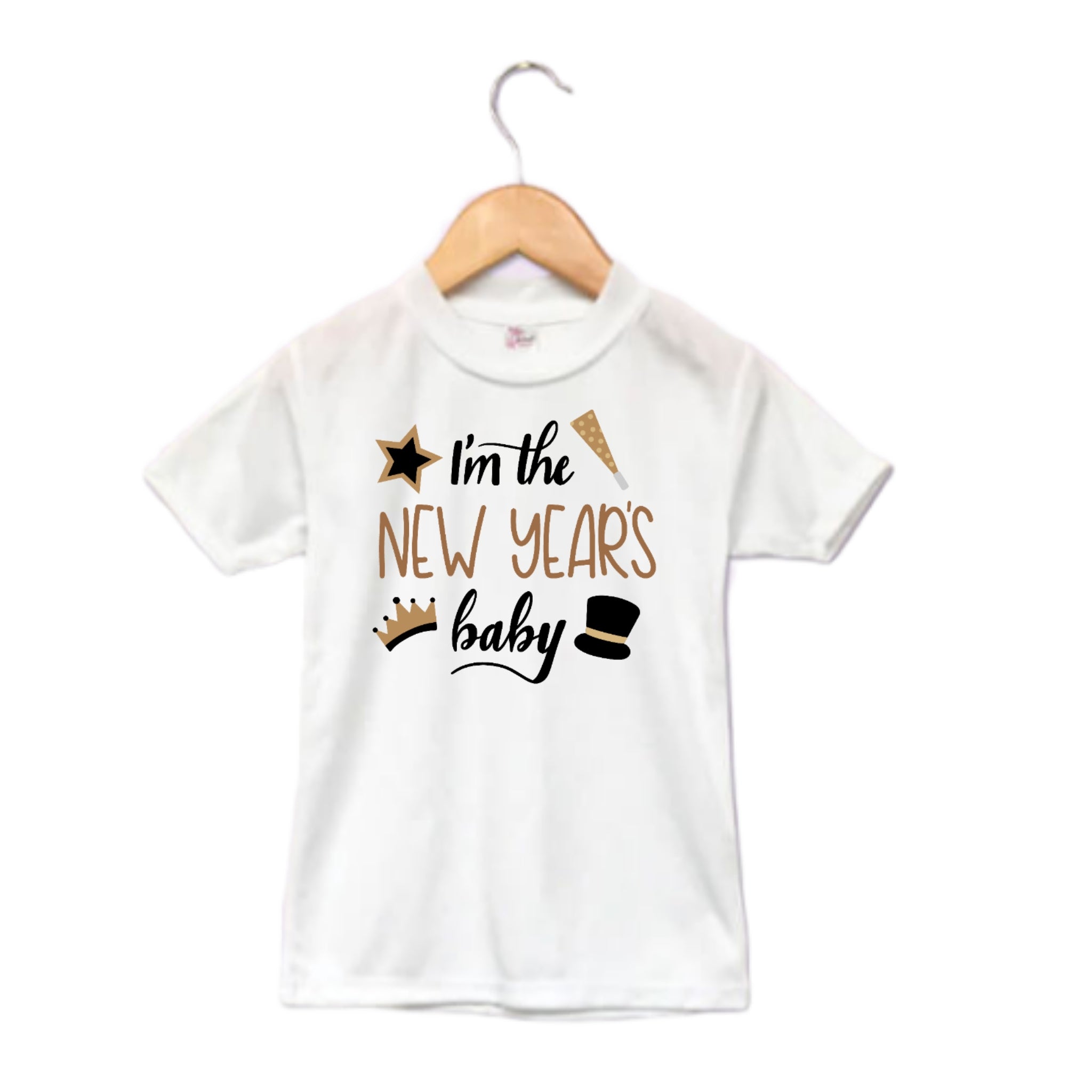 I'm The New Years Baby Boys Shirt Girls Shirt