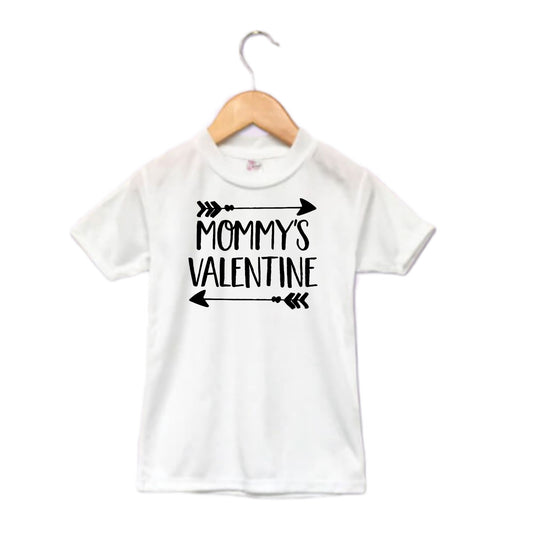 Mommy's Valentine Boys Shirt Girls Shirt
