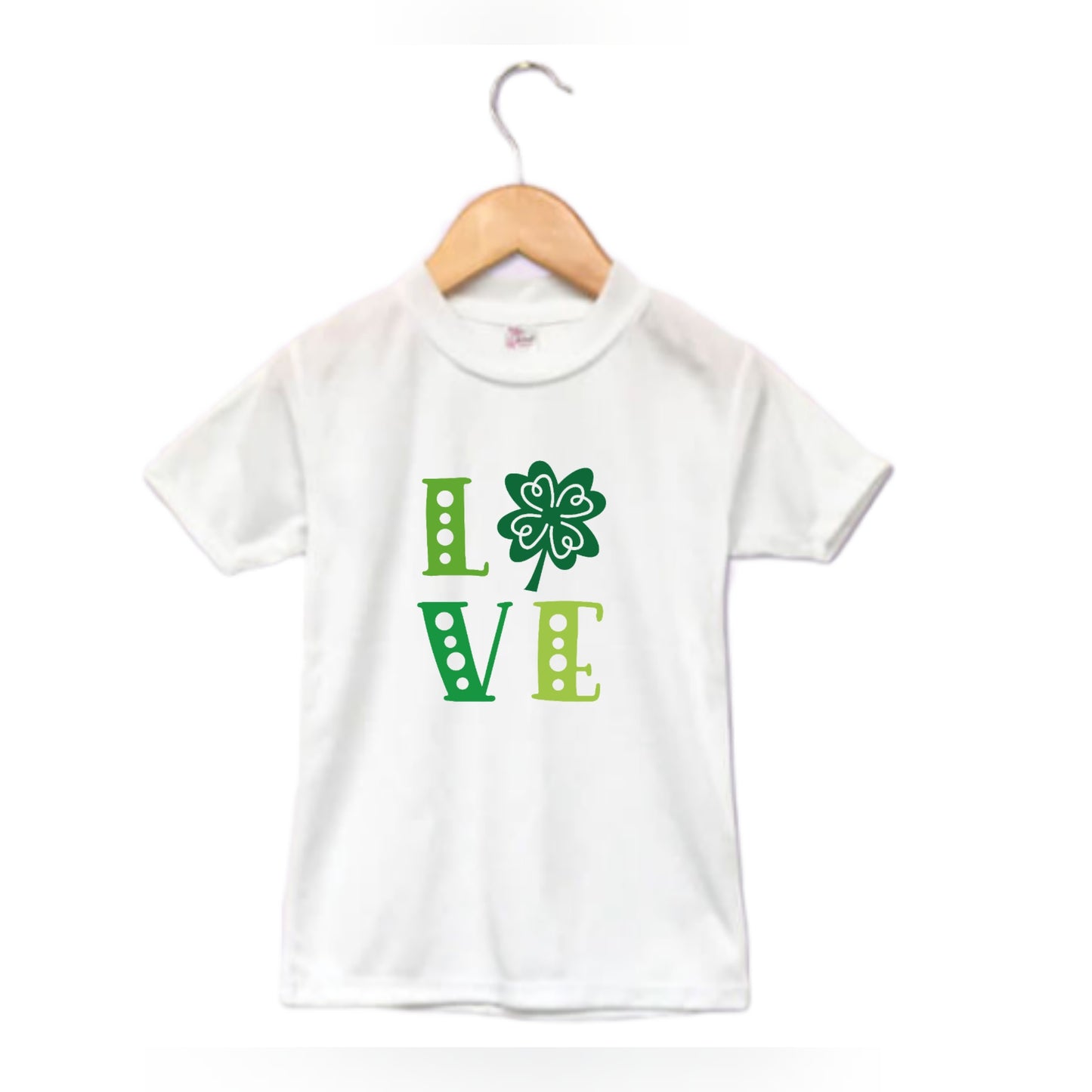 Love St. Patrick's Girls Shirt Boys Shirt