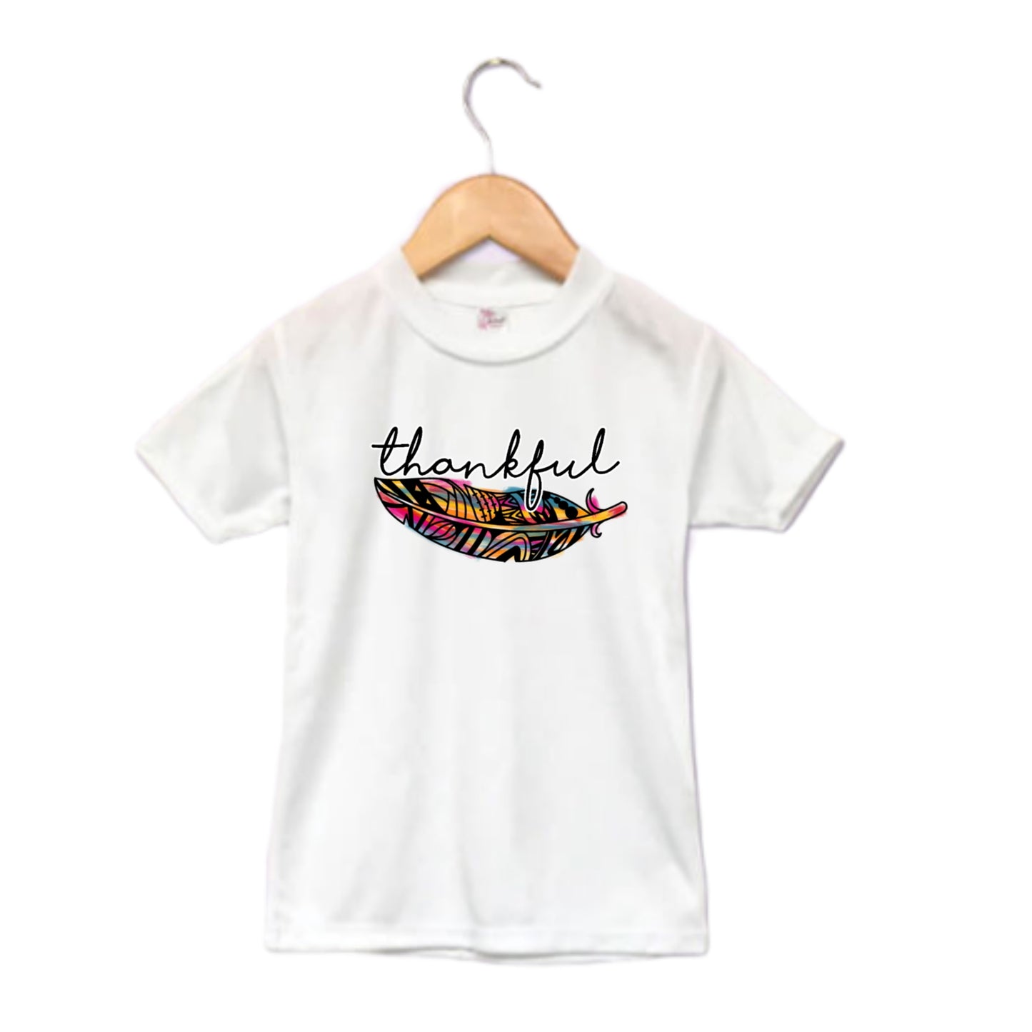 Thankful Girls Shirt Boys Shirt Thanksgiving Fall