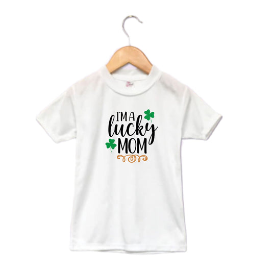 I'm A Lucky Mom St. Patrick's Ladies Shirt