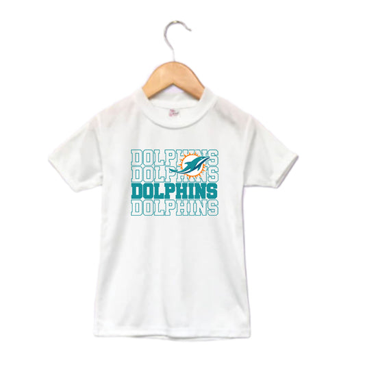 Dalphins NFL Football Boys Shirt Girls Shirt Ladies Shirt Mens Shirt