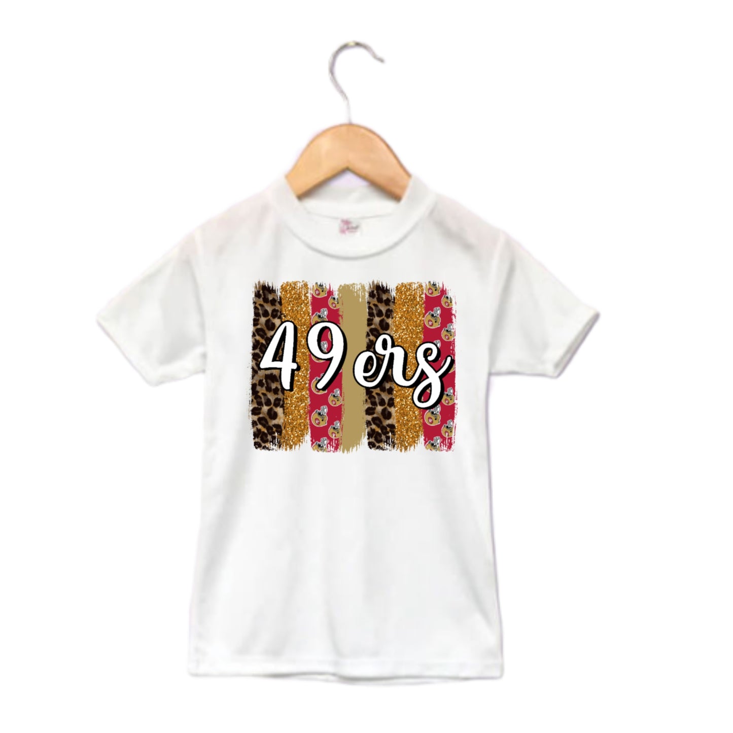 49ers NFL Football Boys Shirt Girls Shirt Ladies Shirt Mens Shirt