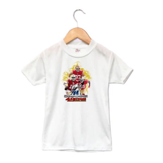 49ers NFL Football Boys Shirt Girls Shirt Ladies Shirt Mens Shirt