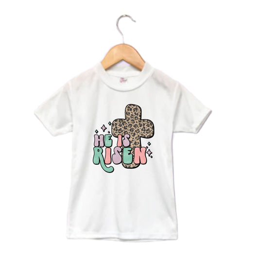 He is Risen Easter Girls Shirt Ladies Shirt