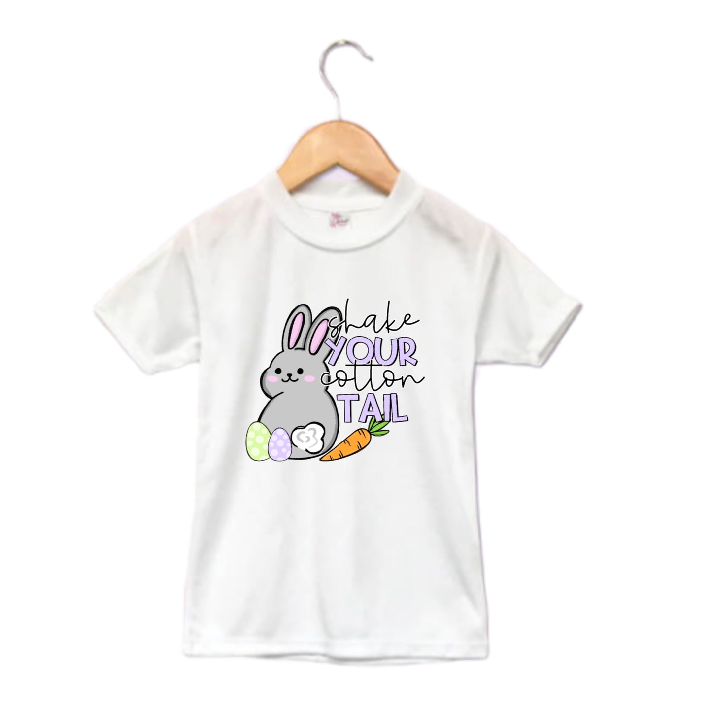 Shake Your Cotton Tail Easter Girls Shirt Ladies Shirt