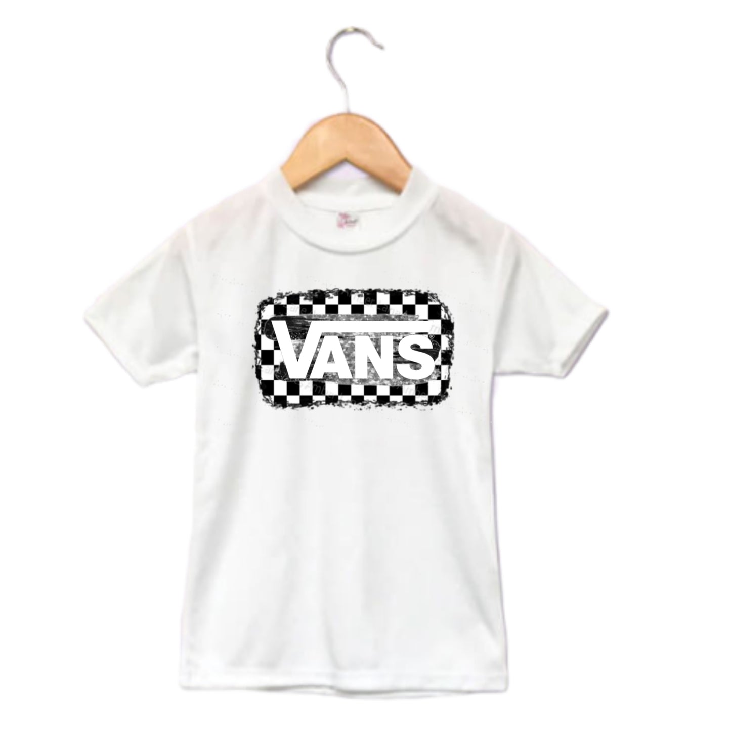 Checker Van's Boys Shirt Girls Shirt