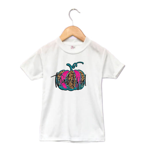 Thankful Girls Shirt Boys Shirt Thanksgiving Fall