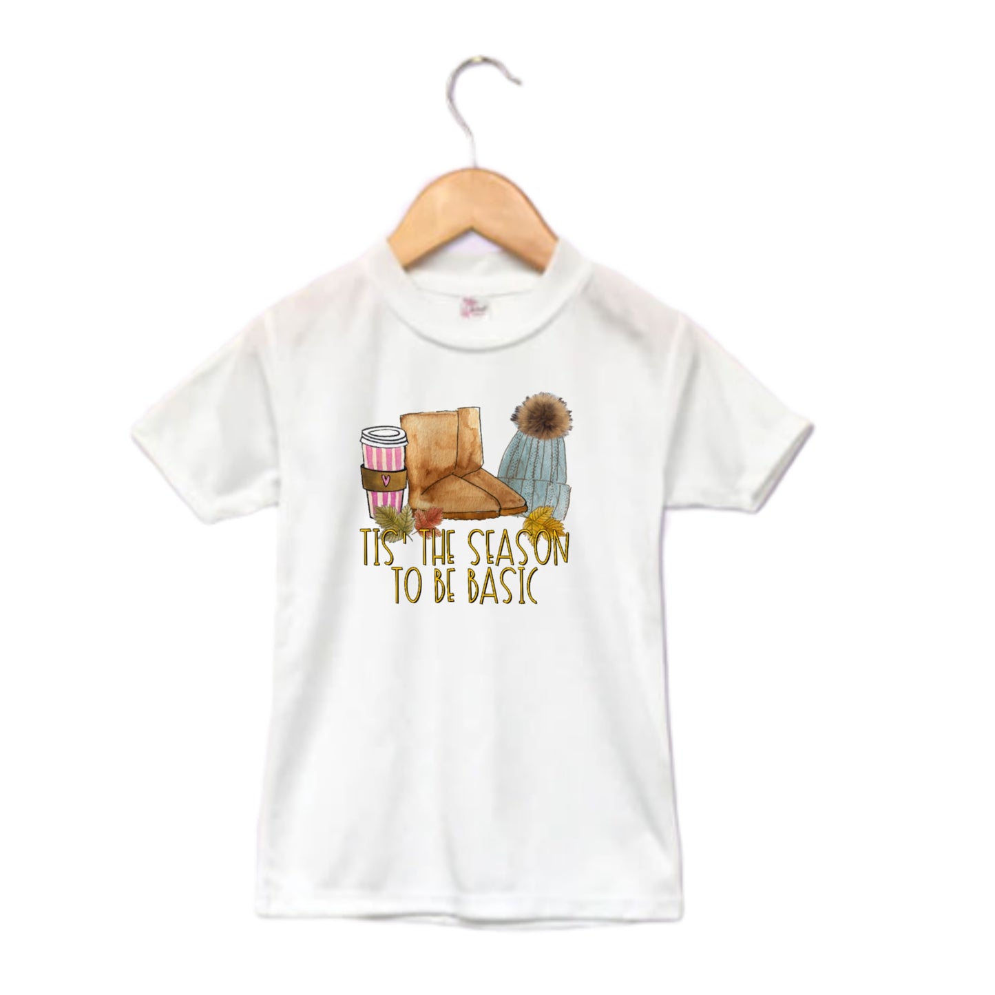 The Season To Be Basic Ladies Shirt Girls Shirt Fall