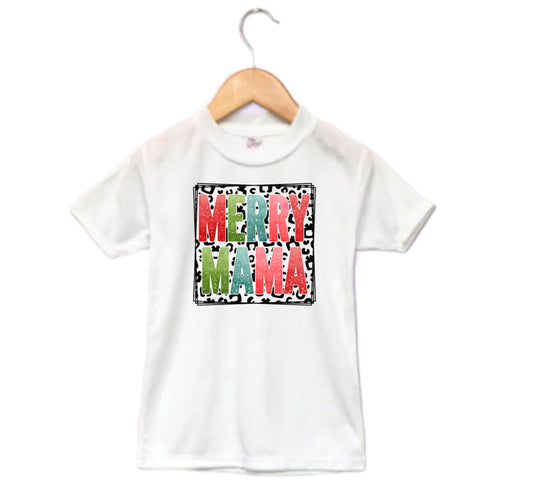 Merry Mama Christmas Ladies Shirt