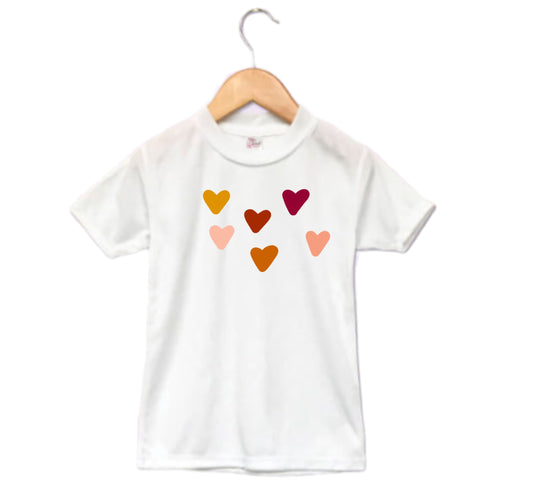 Hearts Girls Shirt Ladies Shirt