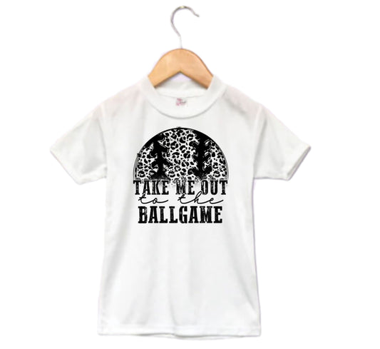 Take Me Out To The Ballgame Baseball Girls Shirt Ladies Shirt Boys Shirt Mens Shirt