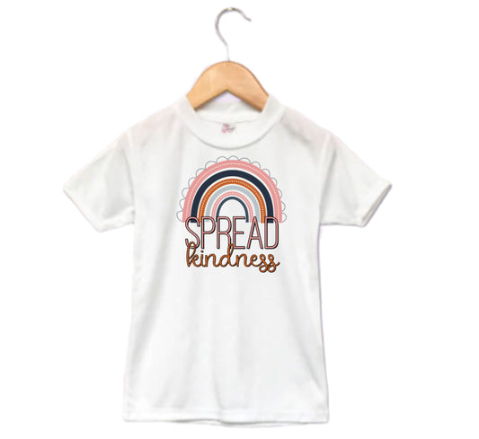 Spread Kindness Girls Shirt Ladies Shirt