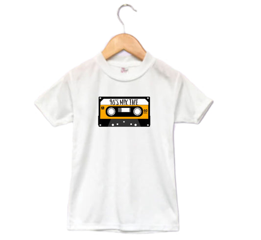 Retro Cassette Tape Boys Shirt Girls Shirt Ladies Shirt Mens Shirt