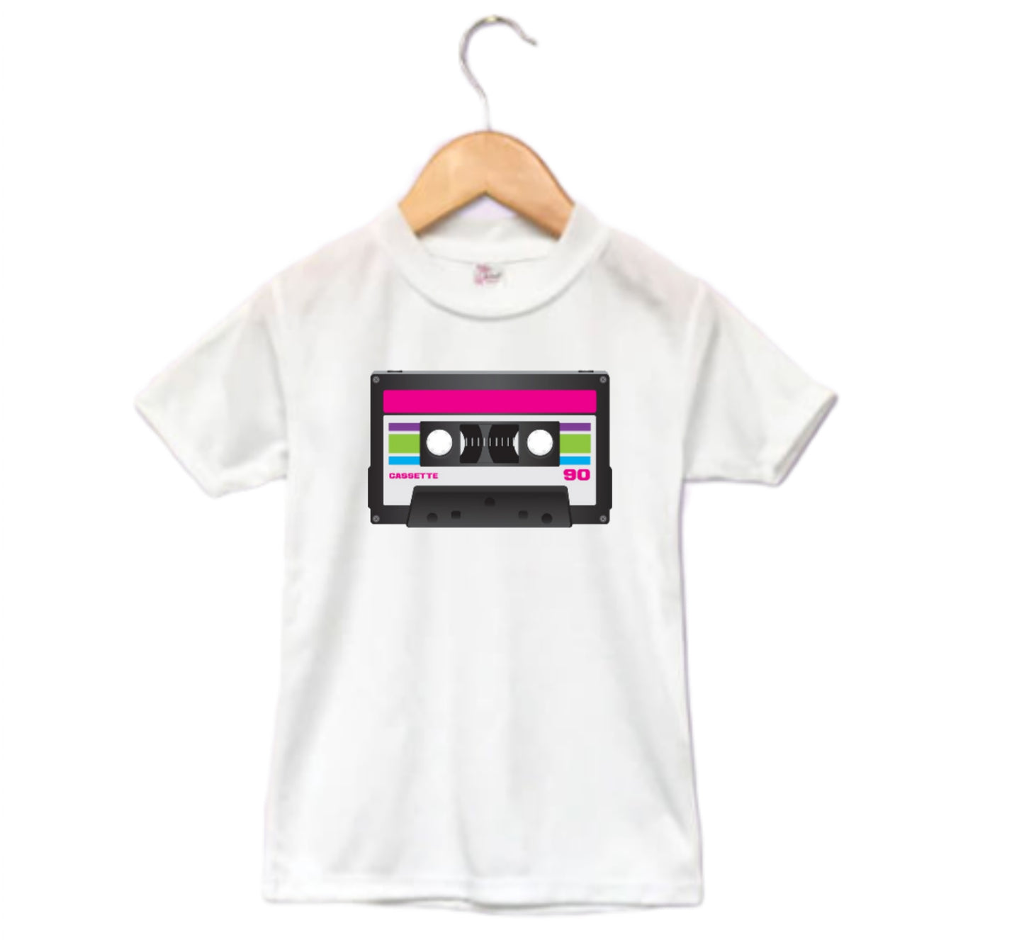 Retro Cassette Tape Boys Shirt Girls Shirt Ladies Shirt Mens Shirt