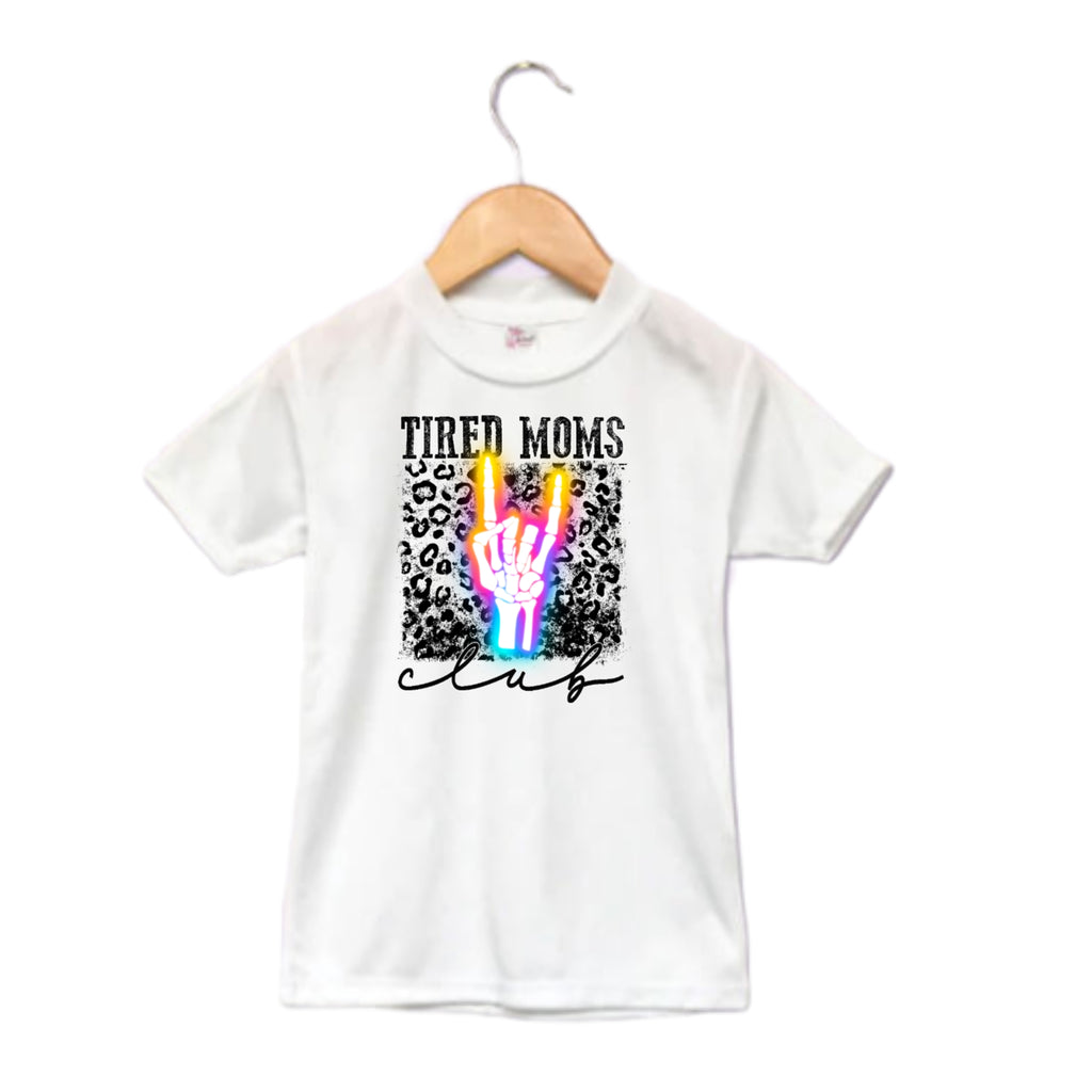 Tired Moms Club Ladies Shirt