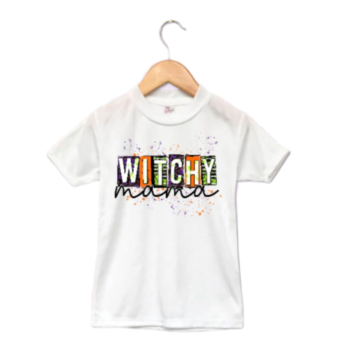 Witchy Mama & Mini Mommy & Me Halloween Ladies Shirt Girls