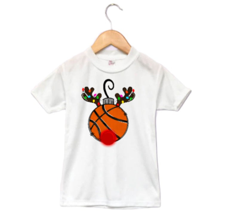 Christmas Basketball Boys Shirt Girls Shirt Ladies Shirt Mens Shirt