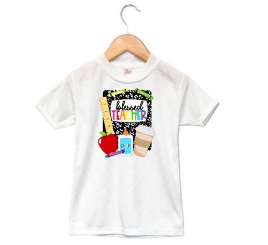 Blessed Teacher Ladies Shirt School