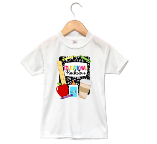 Educational Rockstars Ladies Shirt School