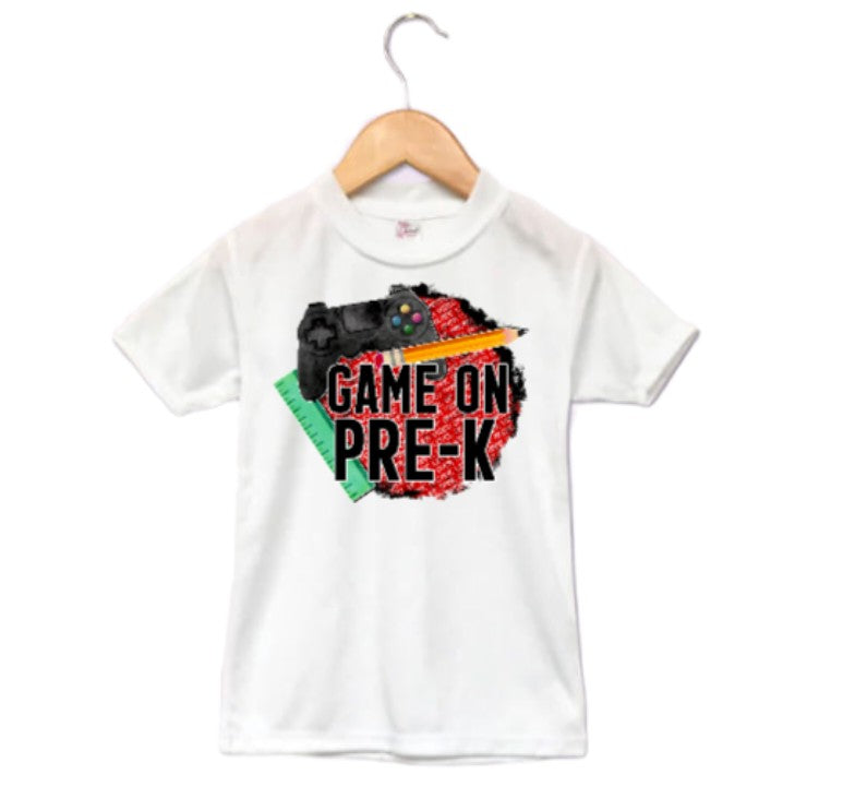 Game on ANY GRADE Back to School Boys Shirt