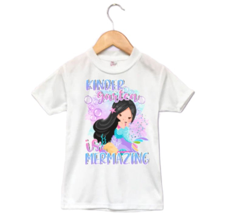 Mermazing Girls Shirt ANY GRADE Back to School