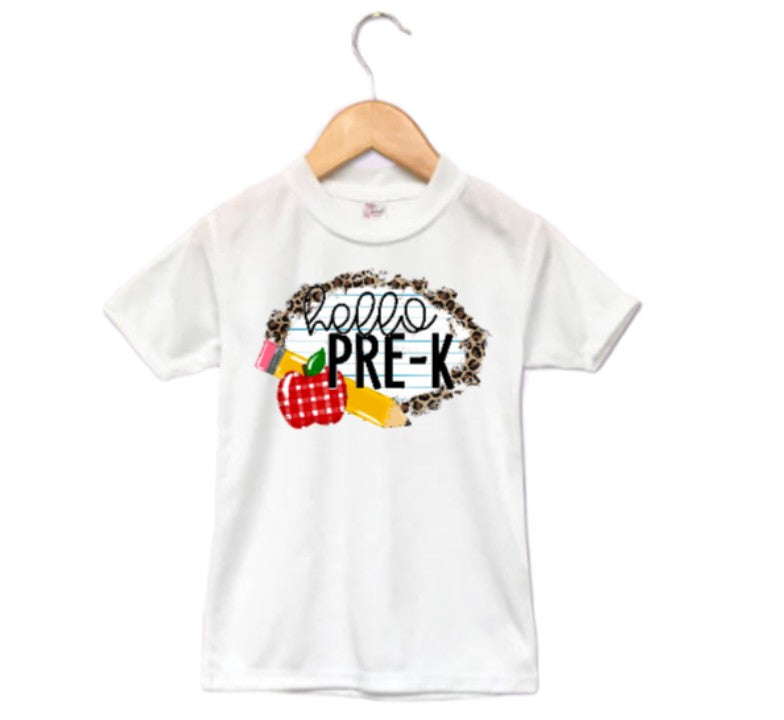 Hello Grade Girls Shirt Boys Shirt ANY GRADE