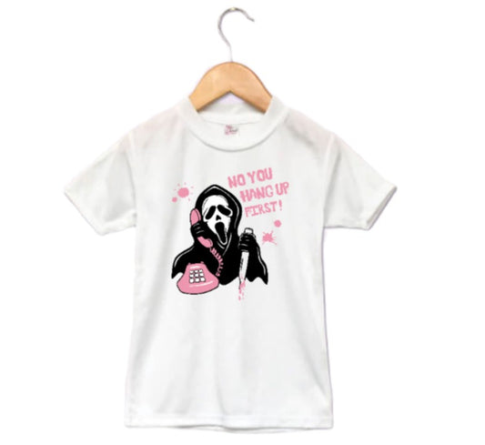 Ghost Face Halloween Girls Shirt Boys Shirt Ladies Shirt