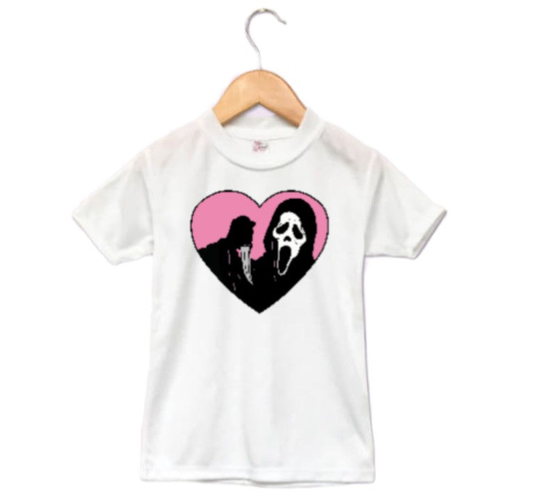 Ghost Face Halloween Girls Shirt Boys Shirt Ladies Shirt