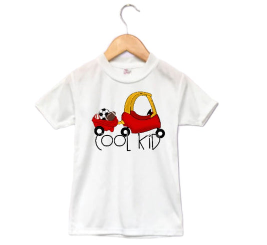 Cool Kid Boys Shirt Cozy Coupe