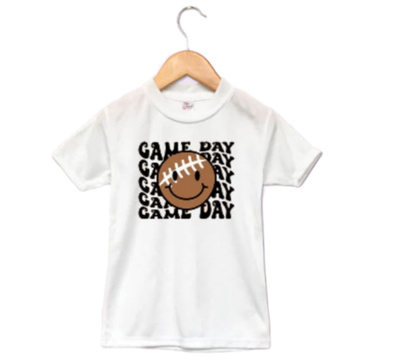 Game Day Football Ladies Shirt Girls Shirt Boys Shirt