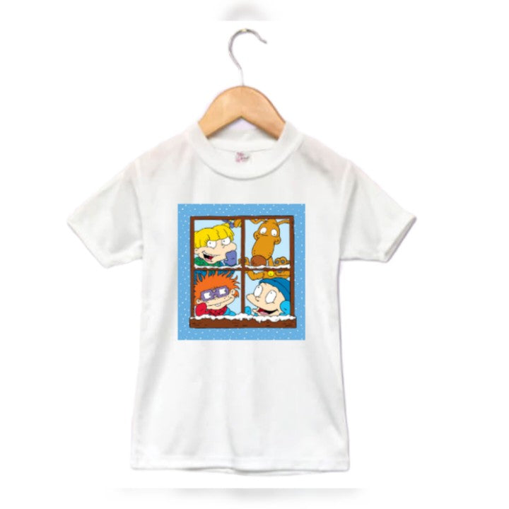 Rugrats Christmas Boys Shirt Girls Shirt Ladies Shirt