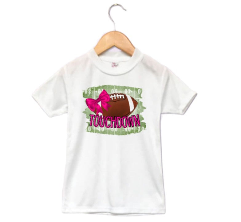 Touchdown Thanksgiving Fall Girls Shirt Football